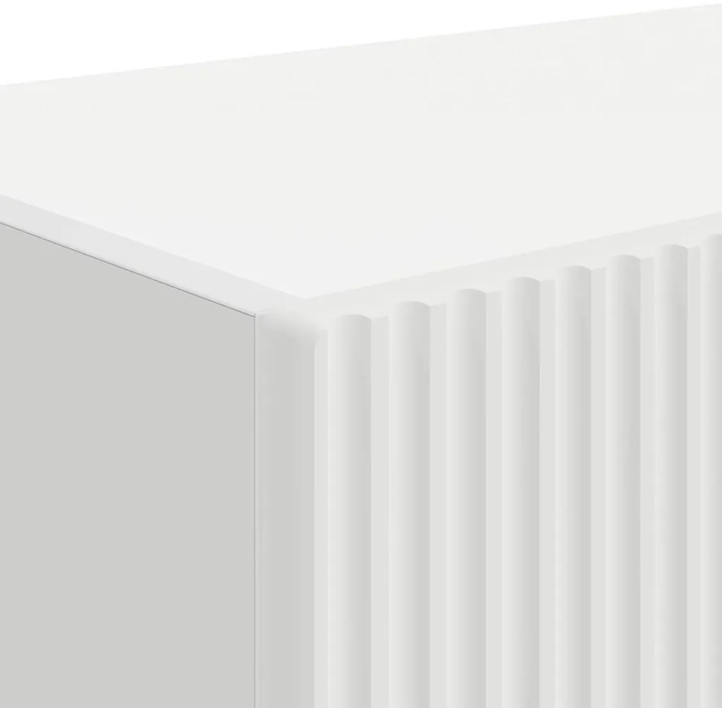 vidaXL TV Fali Szekrény Fehér 60 x 31 x 29.5 cm Faanyag