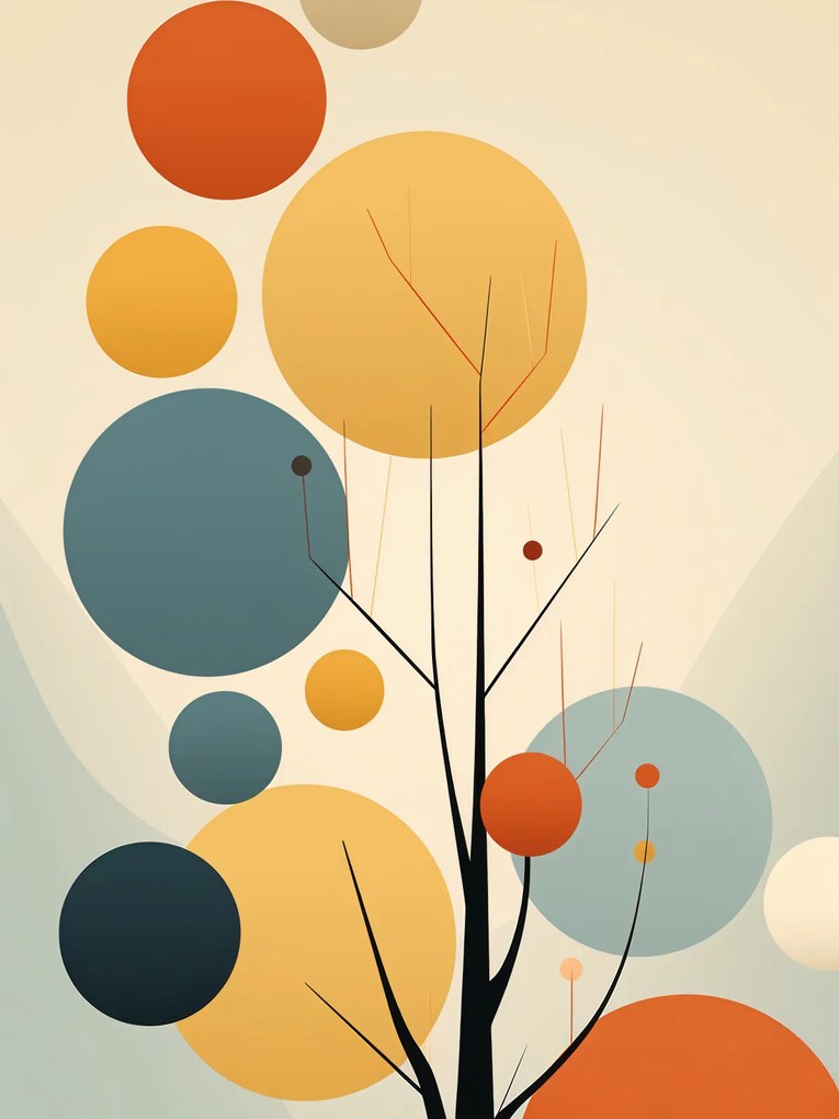 Poszter 30x40cm Őszi színek harmóniája