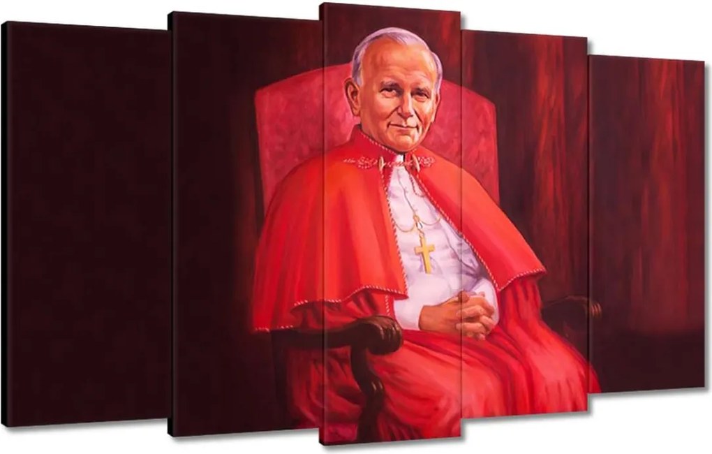 Festmények 100x60 II. János Pál pápa