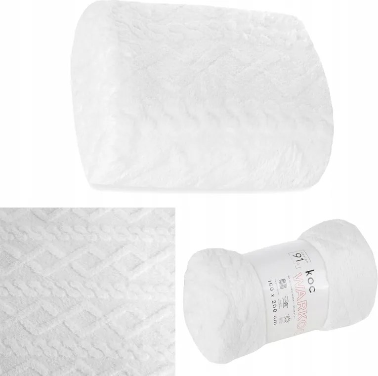 Vastag Takaró Ágytakaró Zsinór 200x220 Bolyhos Meleg Puha