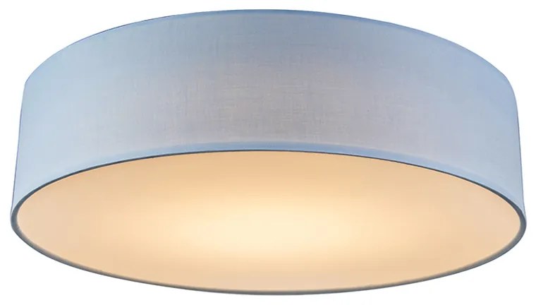 Mennyezeti lámpa kék 40 cm LED-del - Drum LED