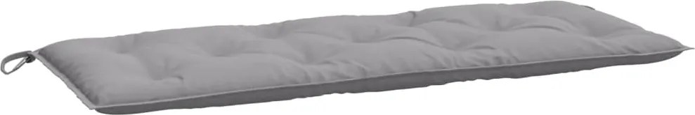 vidaXL szürke oxford szövet kerti padpárna 120 x 50 x 7 cm