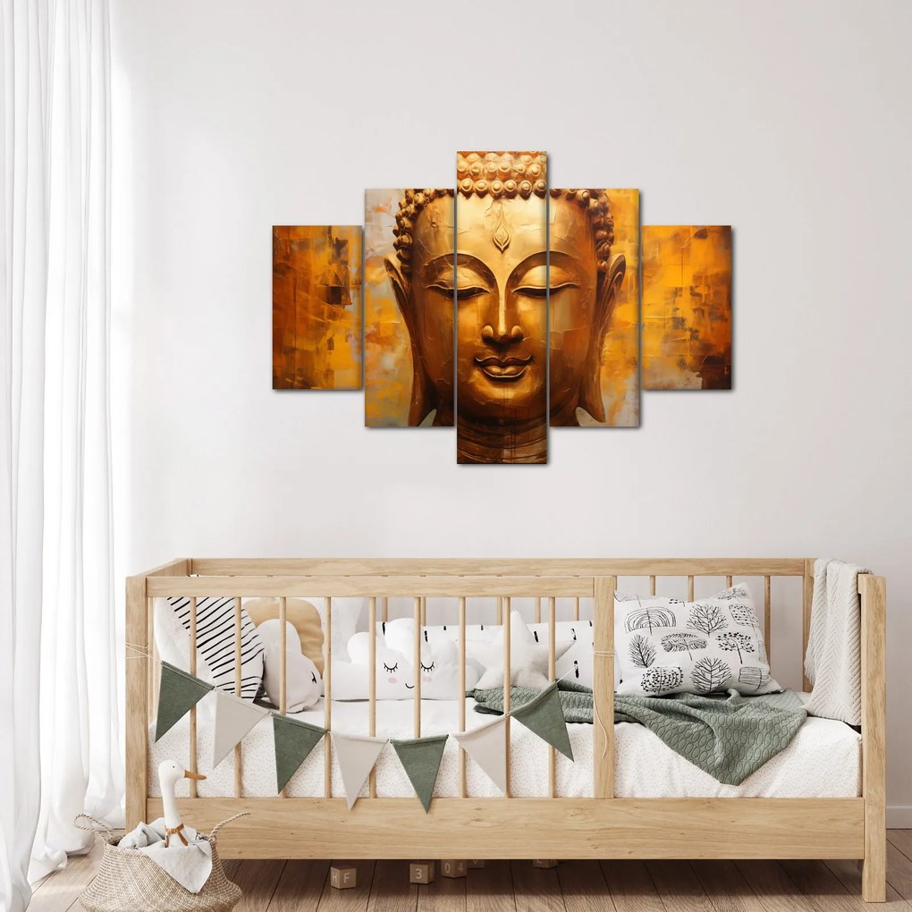 Kép - Buddha, olajfestmény (150x105 cm)