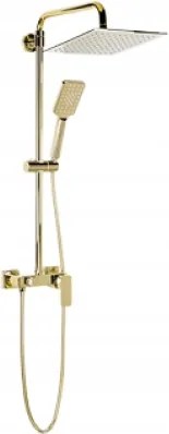 Falra Szerelhető Loft Zuhanyszett Valvex Gold