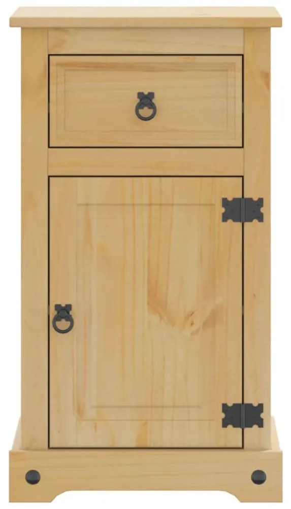 Corona tömör fenyőfa fürdőszobaszekrény 45 x 33 x 80 cm