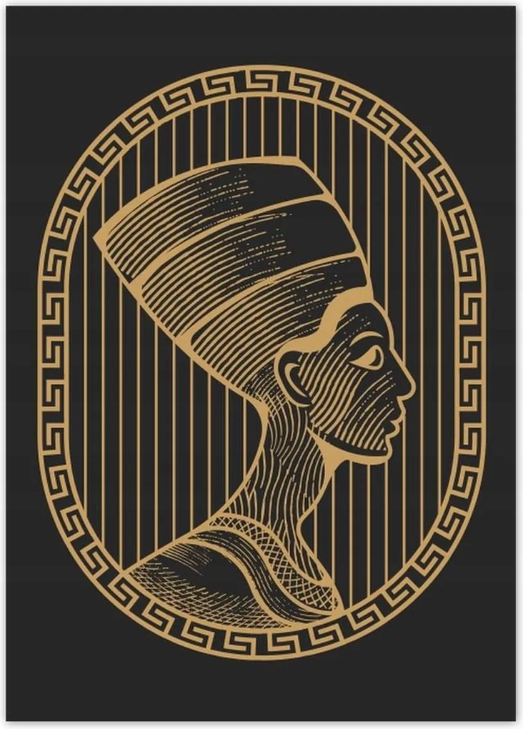 Poszterek 50x70 Egyiptomi fáraó uralkodó