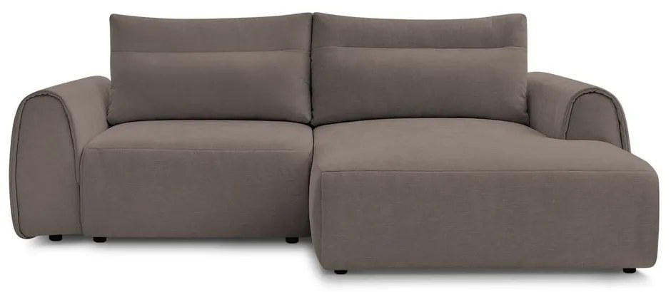 Barna sarokkanapé Aden – Bobochic Paris