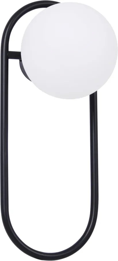 KAJA K-4964 FINESTRA Fekete Színű Fali Lámpa 1xE27 15W IP20