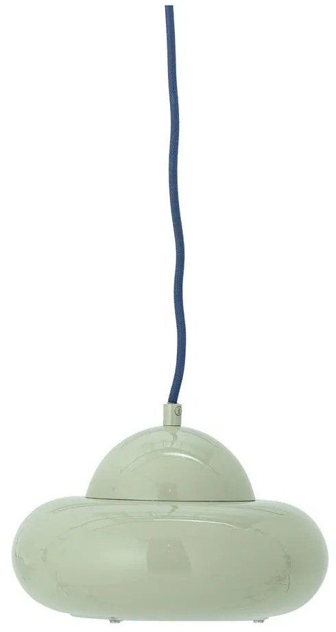 Zöld függőlámpa fém búrával ø 22 cm Bubble – Bloomingville