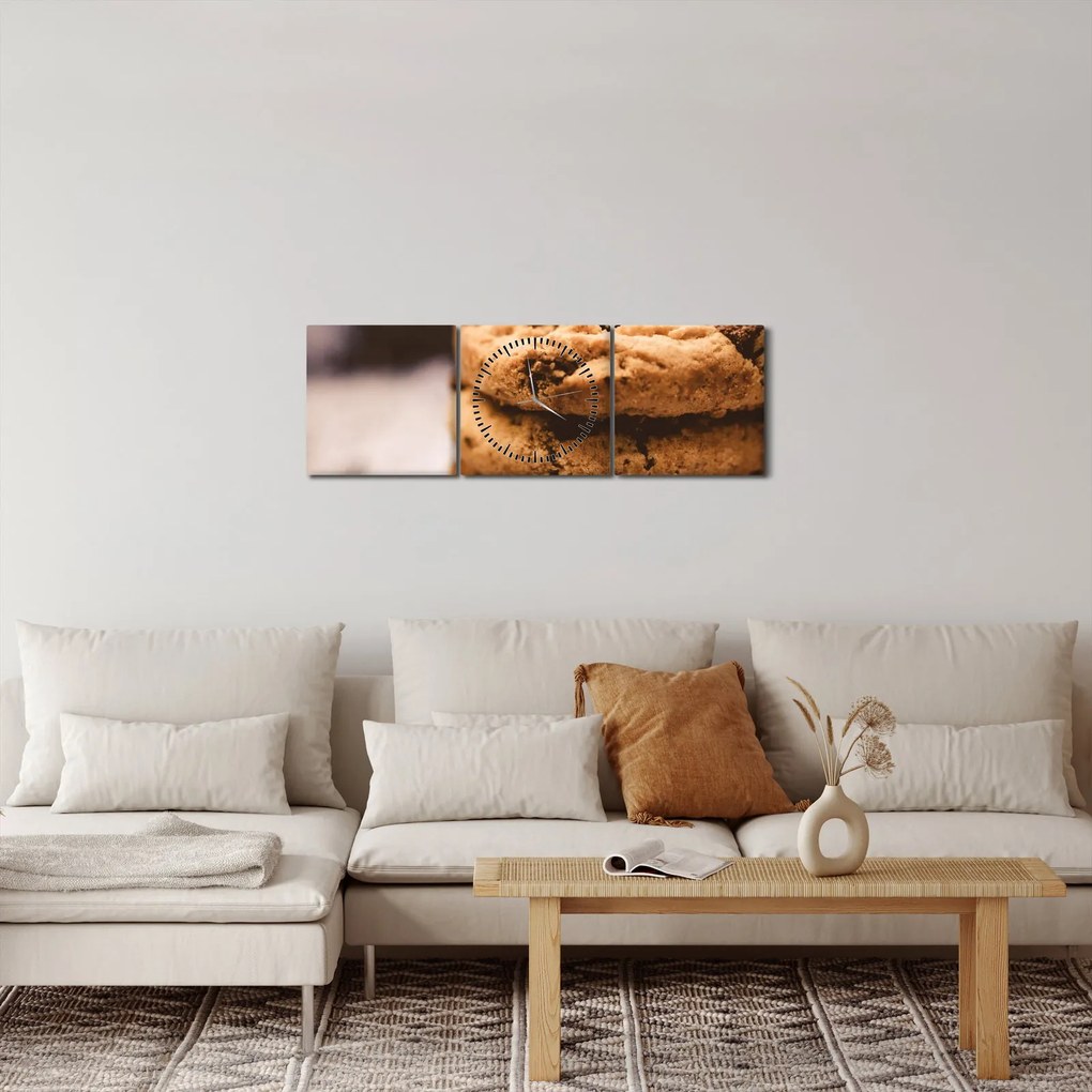 Kép - Keksz (órával) (90x30 cm)