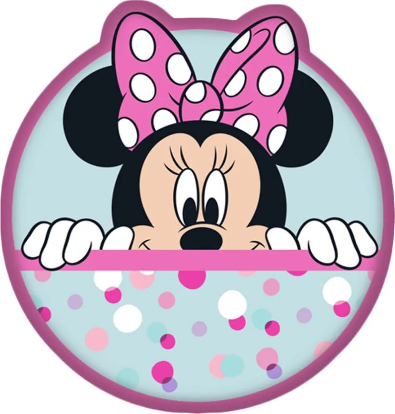 Disney Minnie Dots formapárna, díszpárna 35x34 cm