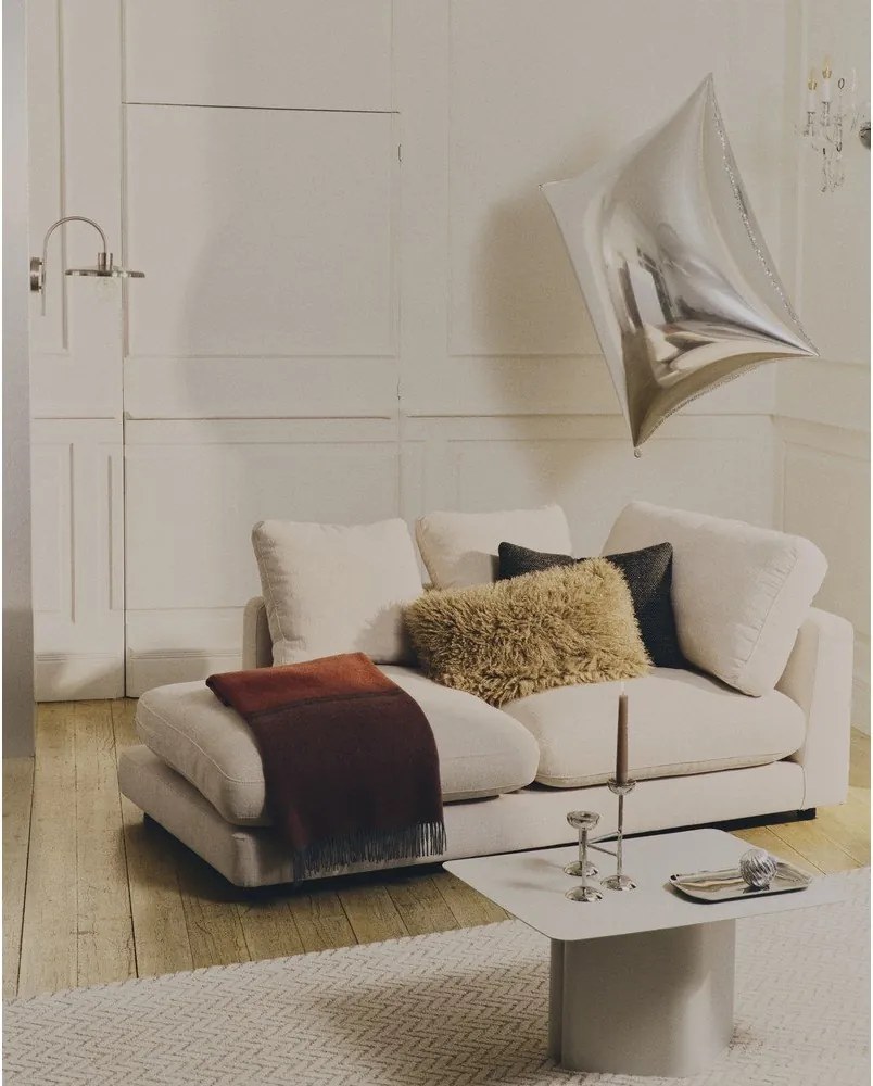 Ezüstszínű fali lámpa ø 27 cm Nuvira – Kave Home