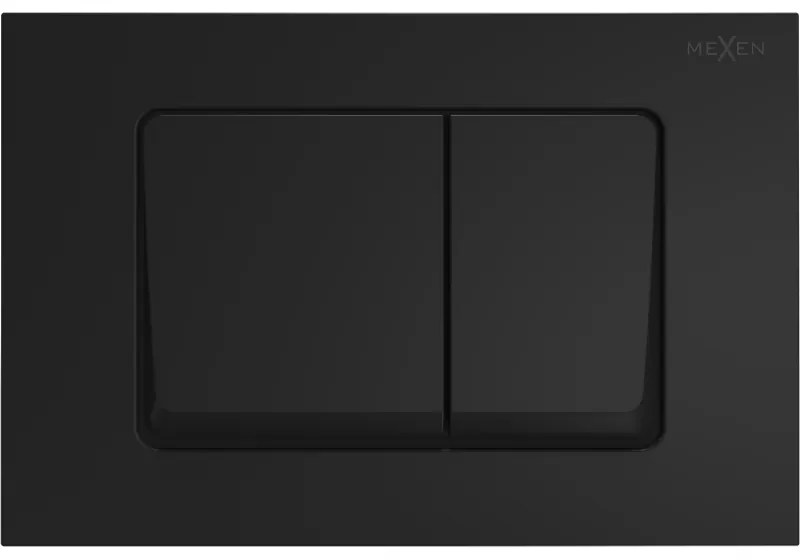Mexen Fenix 10 XS öblítő gomb, fekete matt - 601003
