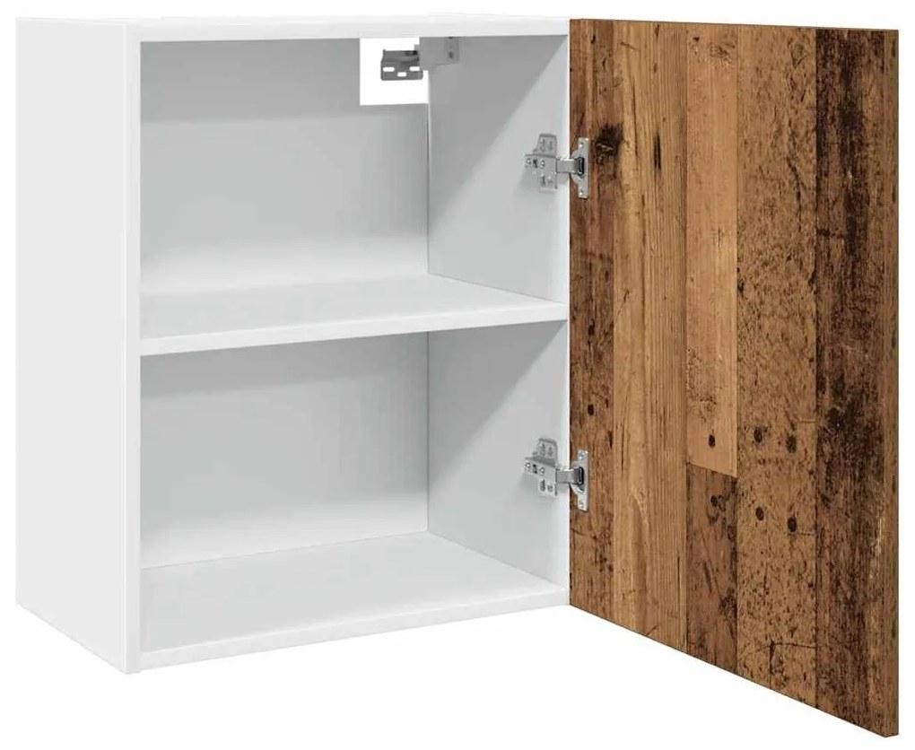 “Lyon” antik fa színű szerelt fa függő szekrény