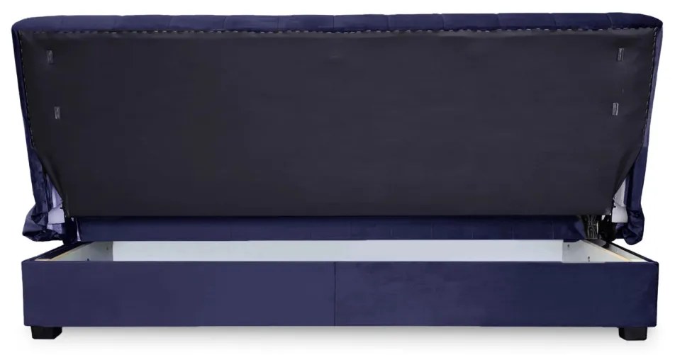 Zestaw 2x Sofa SIGMA Granatowa