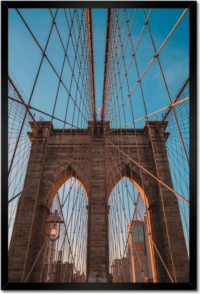Poszterek keretben 40x60 Kötélhíd Usa Egyesült Államok