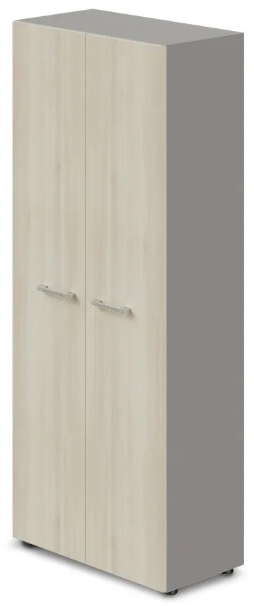 TopOffice gardrób 79,8 x 40,4 x 196,5 cm, világos akác