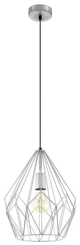 Eglo 49935 - Függeszték CARLTON 1xE27/60W/230V