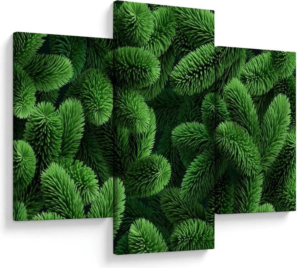 Kép - Tűlevelű gallyak (90x60 cm)