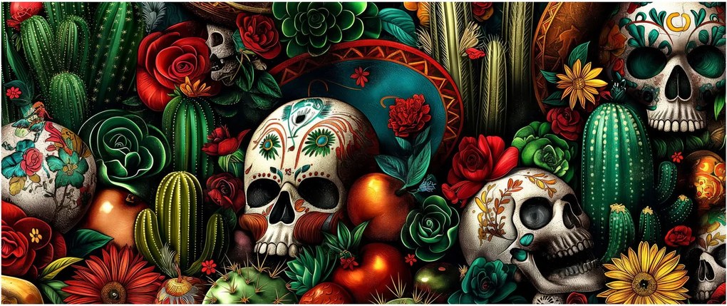 Kép - Mexikói koncepció (120x50 cm)