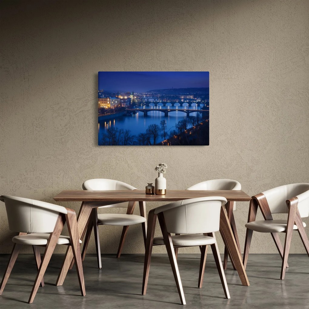 A prágai hidak képe (90x60 cm)