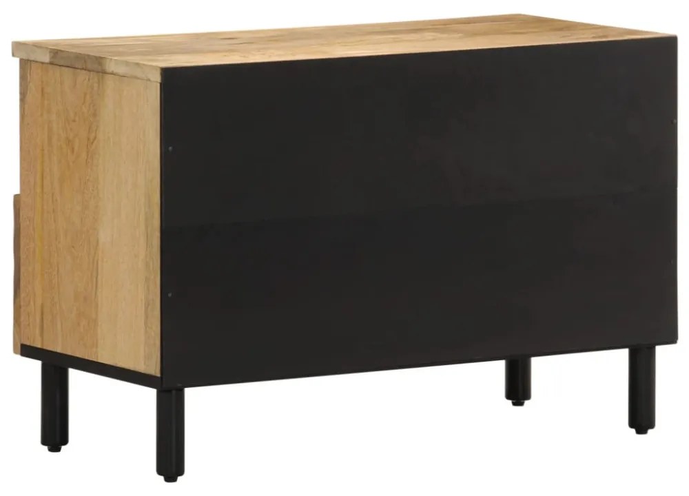 tömör mangófa TV-szekrény 70 x 33 x 46 cm
