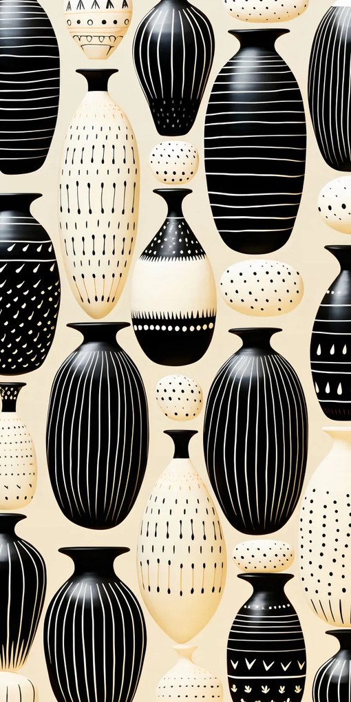 Poszter 50x100cm Monokróm Harmónia