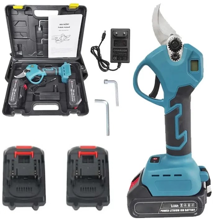 Akkus metszőolló HAYAMI HA-1028 (21V / 28 mm)