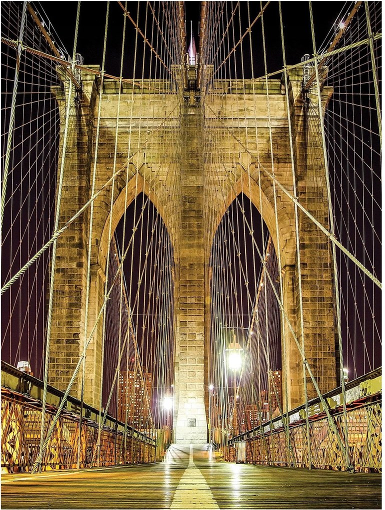 Fotótapéta híd város éjszaka fotótapéta 184 x 254