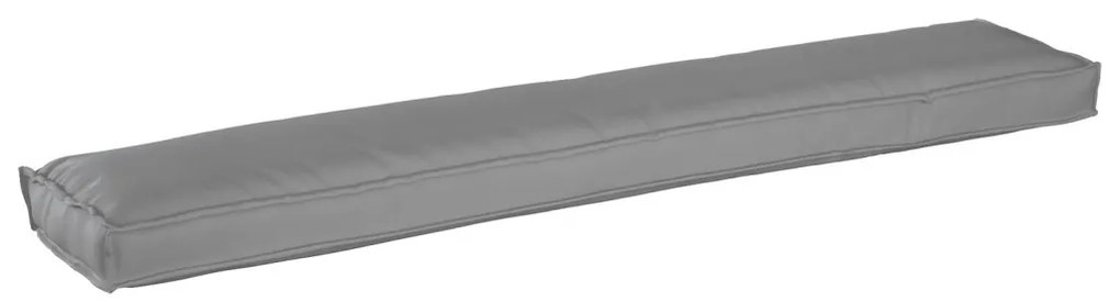Raklap Párnák padhoz 2 db Szürke 200x40x8 cm Oxford szövet
