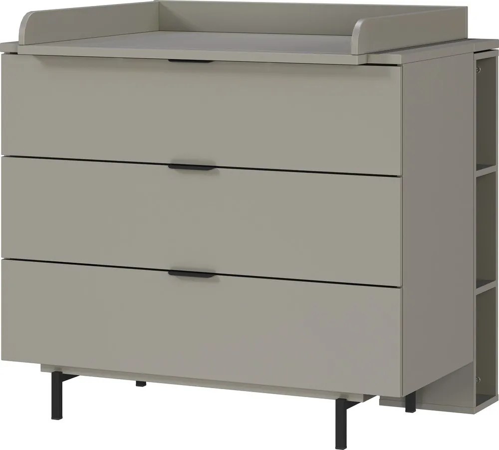 Szürke gyerek polc 19 cm Tomino – Germania