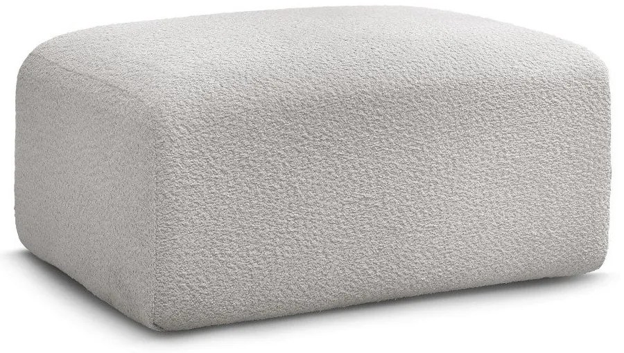 Világosszürke buklé lábtartó Tina – Bobochic Paris