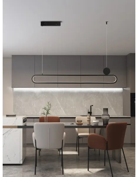 Immax NEO 07231L - LED Dimmelhető csillár zsinóron LITE OVALE LED/50W/230V + távirányító