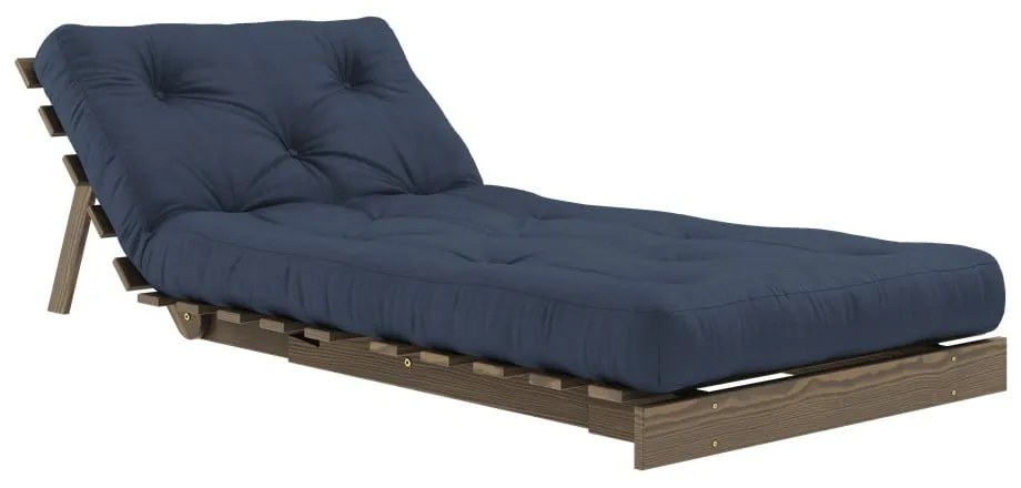 Sötétkék fotel Roots – Karup Design