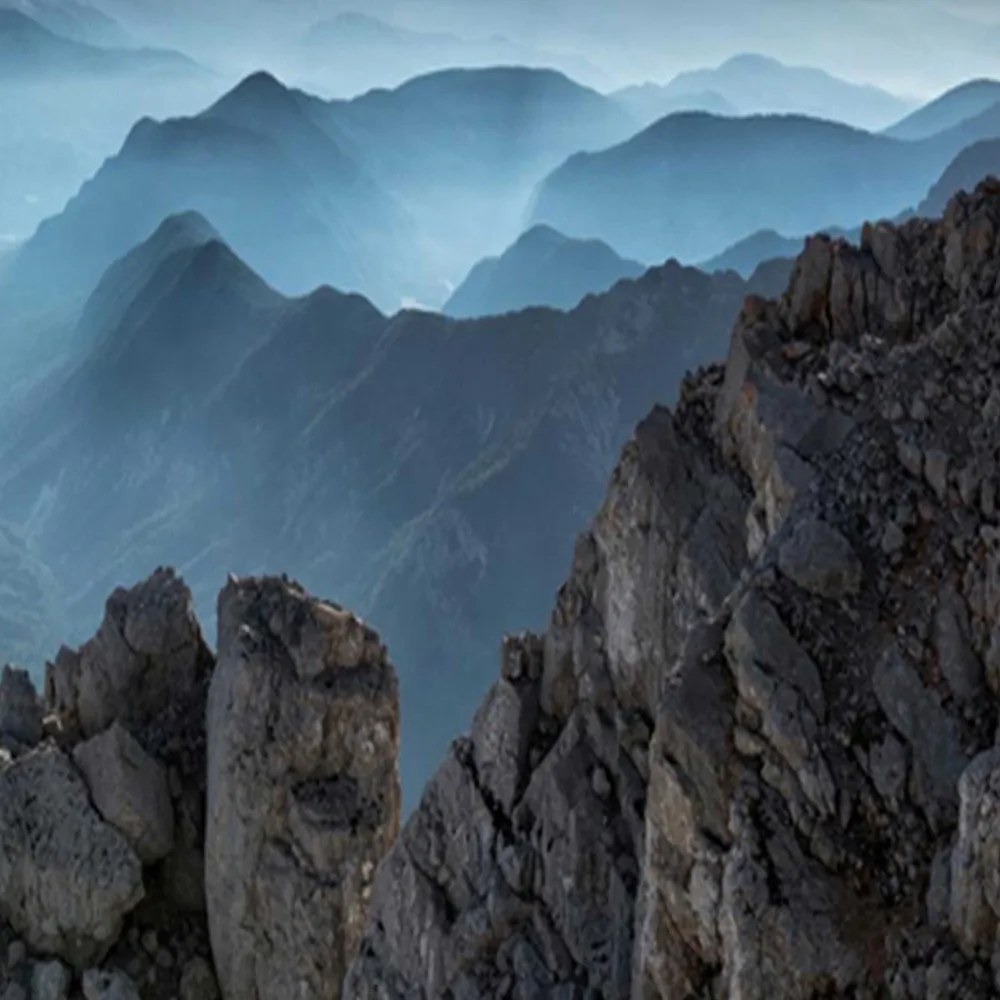 Gario Paraván Hegyi csúcsok Méret: 180 x 170 cm, Kivitelezés: Klasszikus paraván