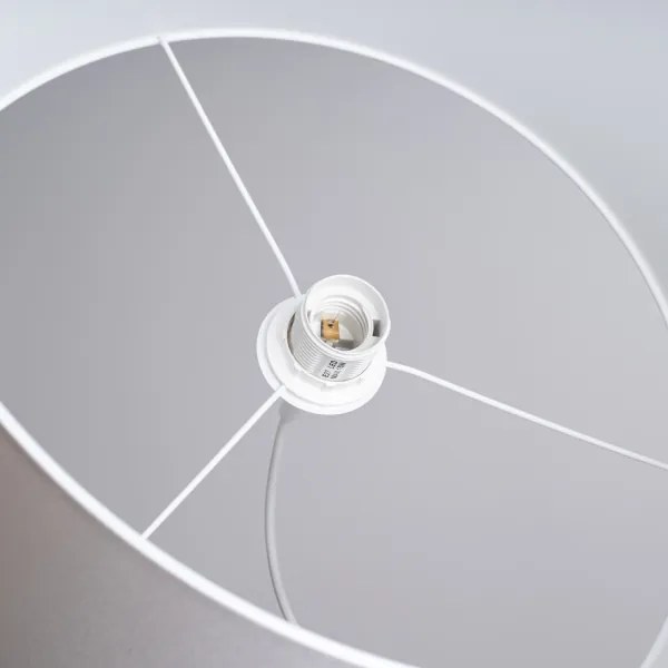 Sollux SL.1404 - Csillár zsinóron NOVA 1xE27/15W/230V átm. 40 cm fehér