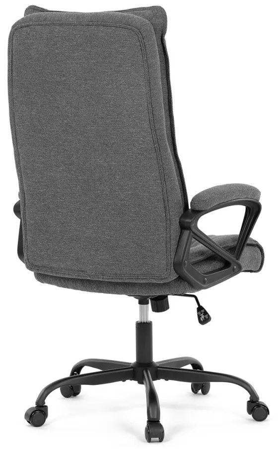Scaun pivotant de birou confortabil, din țesătură, de culoare gri. KA-Y348