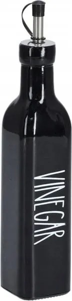 Vinegar ecetes üveg 270 ml, Üveg/Fém, 5 x 5 x 24,5 cm