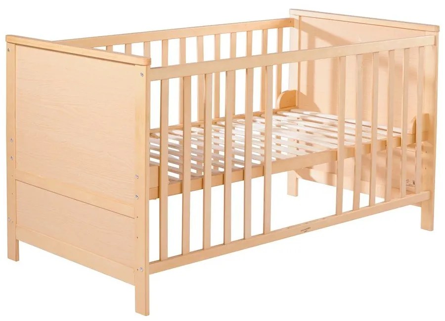 Natúr színű babaágy 70x140 cm – Roba