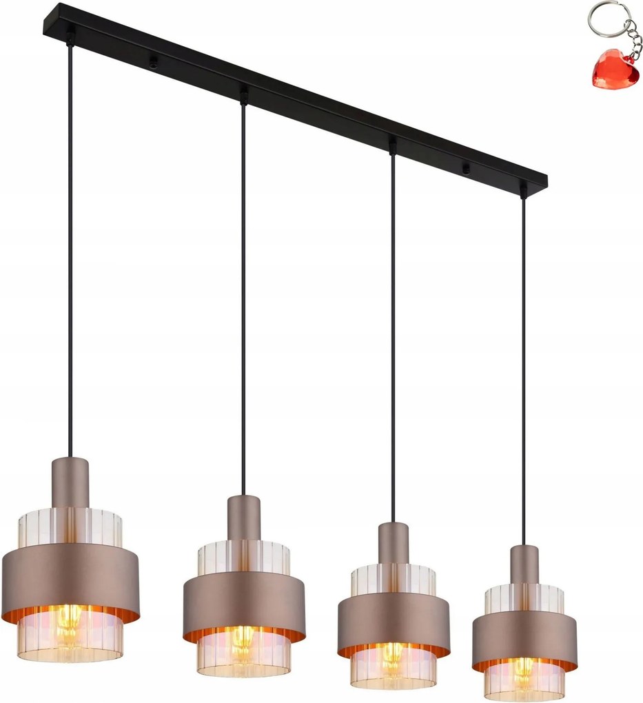 Függő lámpa Milley 15560-4HA Globo