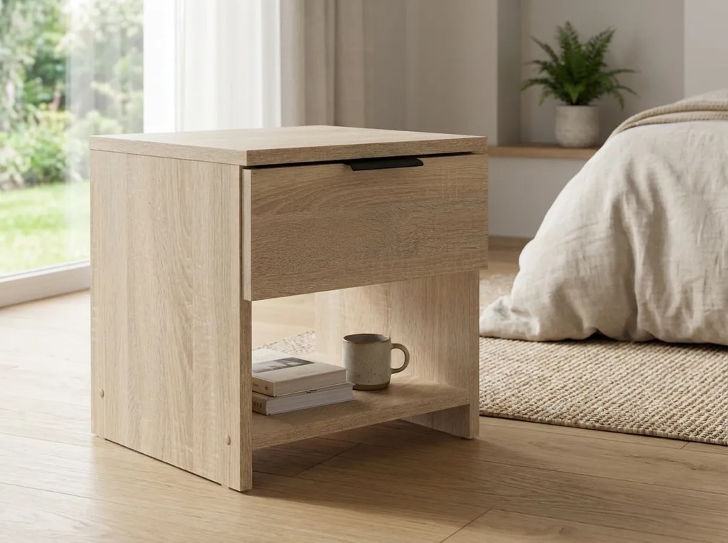 HAVANA éjjeliszekrények (2 db), sonoma tölgy