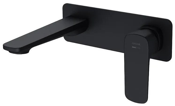 Cersanit S951-385 - Mosdócsap rejtett beépítéshez LARGA fekete