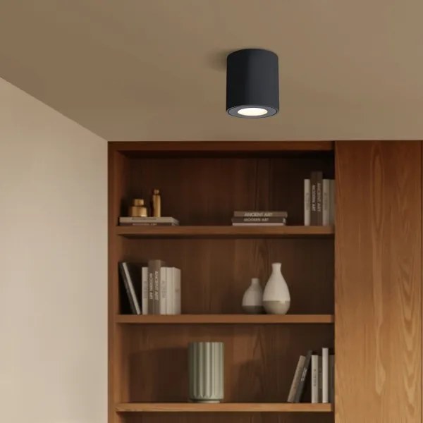 Brilagi - MIA LED RGBW dimmelhető fürdőszobai lámpatest 1xGU10/4,8W/230V 84x80 mm fekete IP54