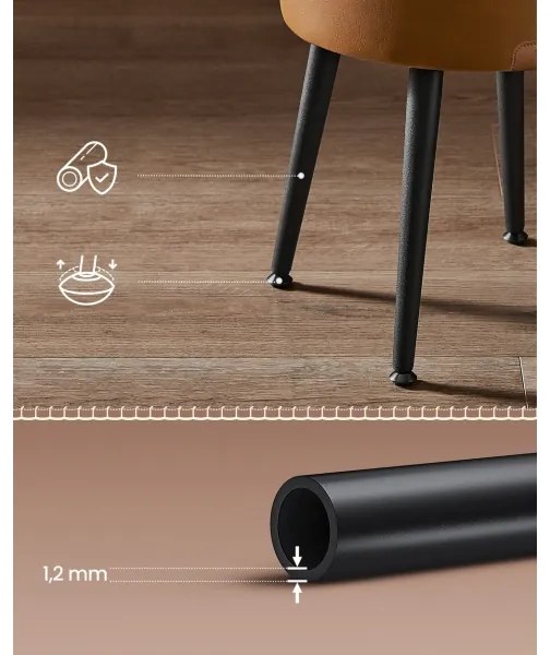 CORE bőr ülőke konyakszínű