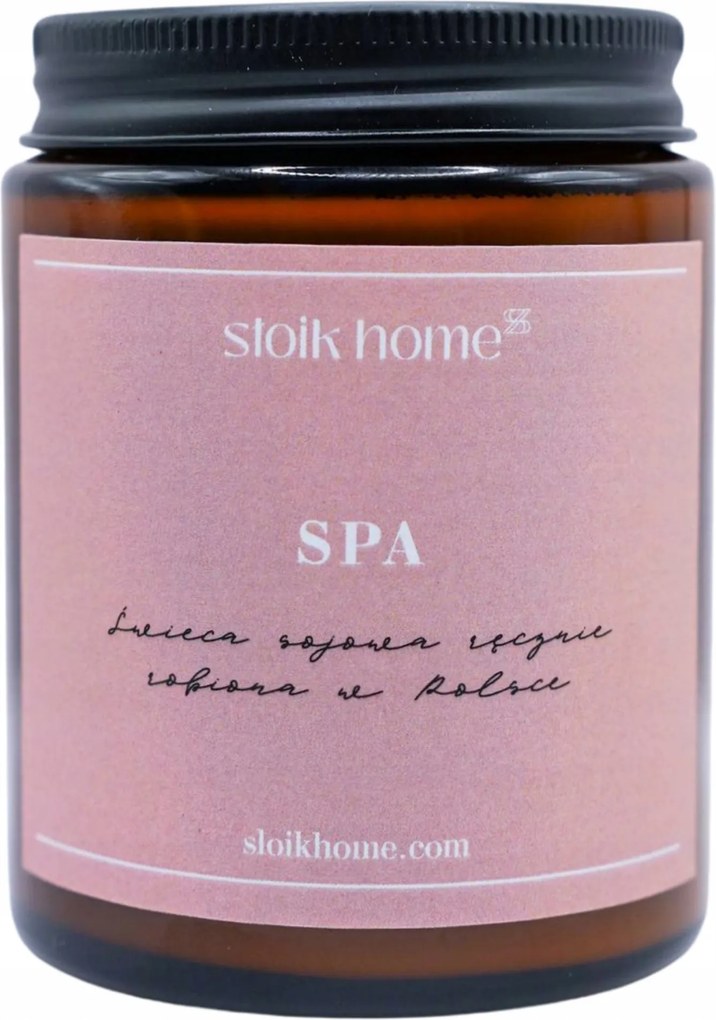 Szójagyertya Spa illatgyertya relaxáló friss 150ml Słoik Home