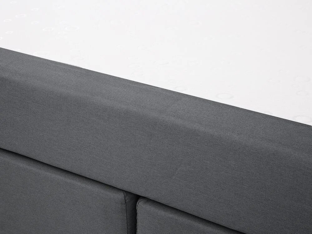 Franciaágy Boxspring 160 cm ADIR (matracokkal) (szürke). 1007077