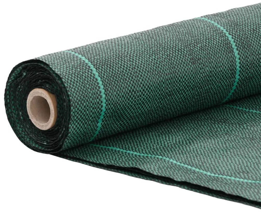 zöld PP talajtakaró membrán 1x25 m