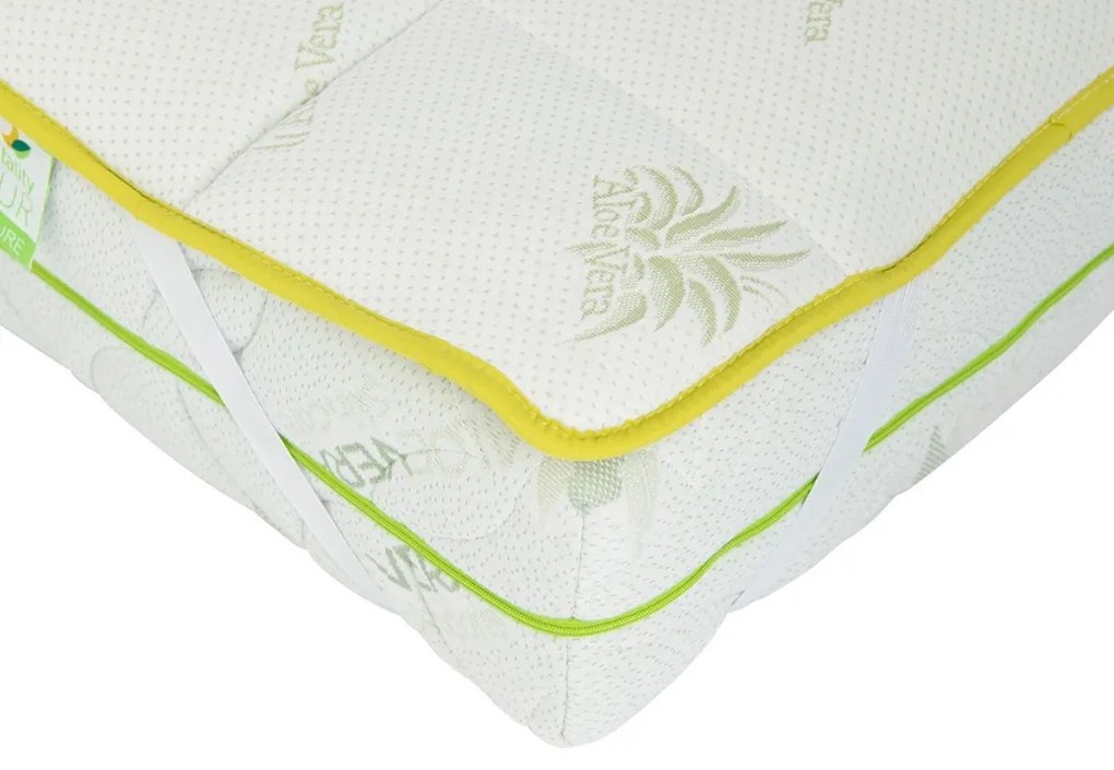 Matracvédő TOPPER ALOE VERA 90x200 cm