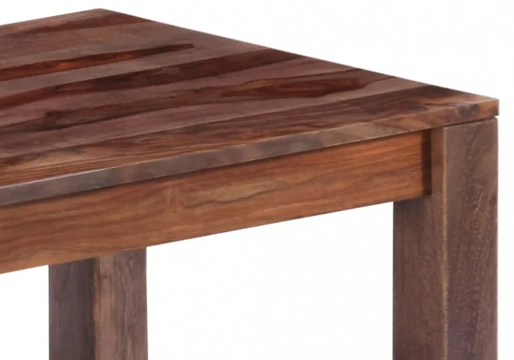 szürke tömör kelet-indiai rózsafa dohányzóasztal 110x50x35 cm