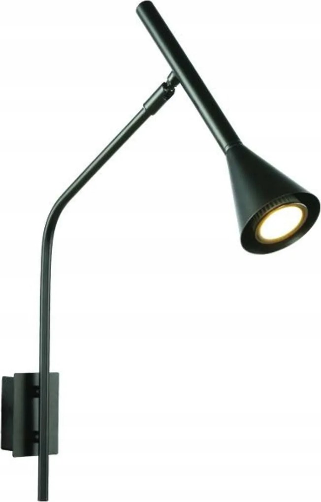 Aca Lighting fali lámpa 1XGU10 Clouzot fekete fém IP20 40X52X8CM YL22